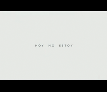 Cortometraje Hoy no estoy | Edelsa