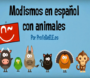 Expresiones en español con animales | Edelsa