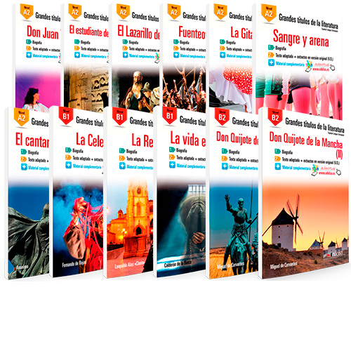 Grandes títulos de la literatura - Español Lengua extranjera