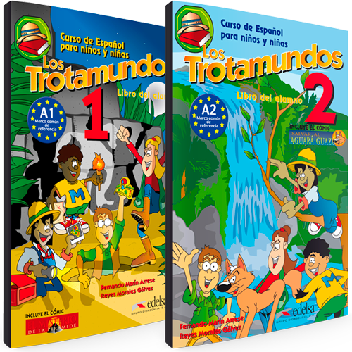 Los Trotamundos - Curso de Español para niños y niñas - Libro del alumno