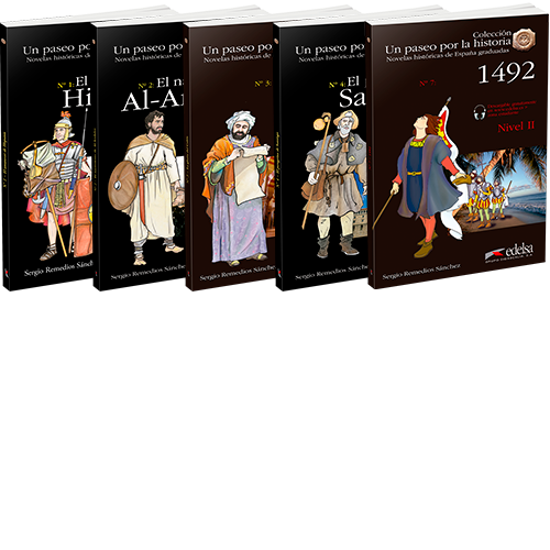 Un paseo por la historia - novelas históricas de España graduadas